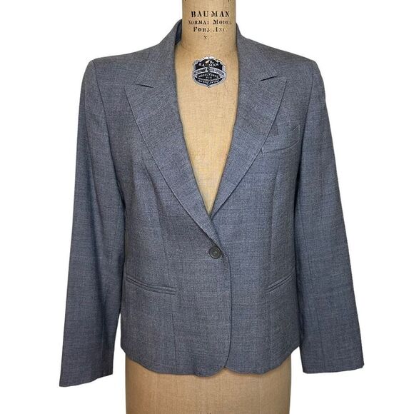 Giorgio Sant’Angelo Grey Wool Blazer - Picture 1 of 11